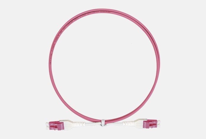 700 1 Duplex Fiber Optic Patch Cord / LC Uniboot Fiber Cable 3.0mm