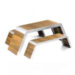 SGS Approved Park 200*65*75cm Picnic Table Bench Set