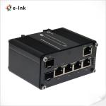 Industrial 4-Port 10/100/1000T 802.3bt PoE + 1-Port 10/100/1000T + 2-Port 100