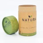 Cylinder CMYK Printing Kraft Tube Packaging For Tea
