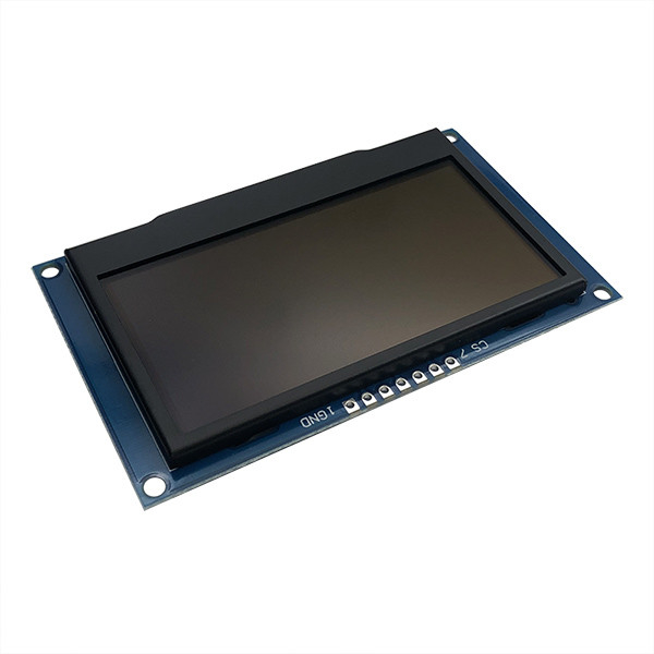 2.42 Inch Yellow OLED Display 128x64 Dots Resolution 7 Header Pin SPI Interface