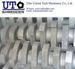 Double Shaft Shredder D52100 two shear Rubber Tire, plastic Waste Recycling