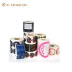 5000pcs Roll Customized Designs Wedding Stickers Round Floral Decoration for