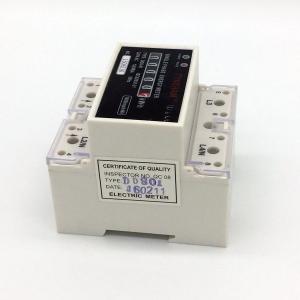 Wholesale Register Type DIN Rail Mounted Single Phase KWH Meter For Residential -20 ~ +70 from china suppliers