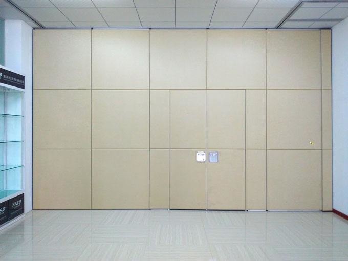 Noise Insulation Melamine Board Folding Sound Proof Partitions / Acoustic Room Dividers
