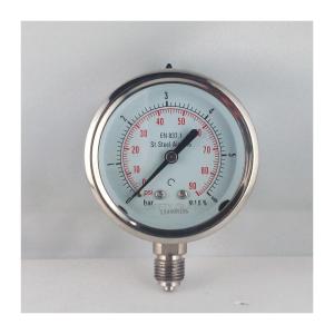 Wholesale Stainless Steel Bourdon Tube Pressure Gauge 6 Inch 150mm from china suppliers