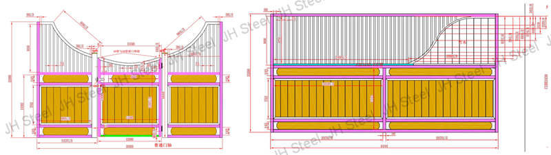 China Supply Equestrian Outdoor Moveable Temporary Used Portable Horse Stalls For Sale