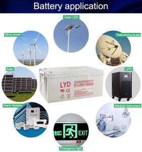Wholesale NP12-200Ah Lead Acid Battery Solar Power Storage from china suppliers