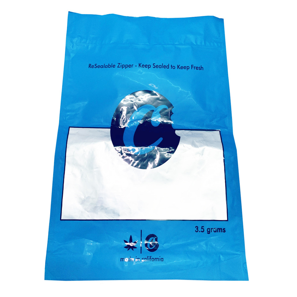 Stand up Child Proof Aluminum Foil Zipper Pouches for Edibles Resistance with customized printing