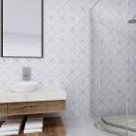 Modern Kitchen Wall Tile 3D Wallpaper Self Adhesive for Bathroom/Kitchen Design