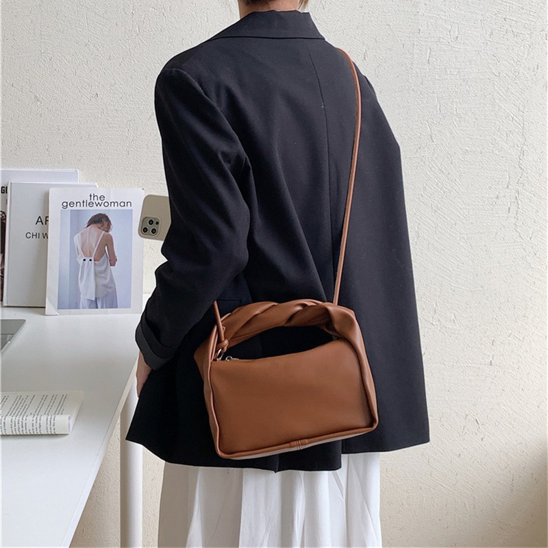 PU Leather Small Rectangle Clutch Hand Bag OEM/ODM- for Ladies Shoulder Crossbody Bag