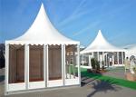 Small Glass Wall Pagoda Party Tent Hop - Dip Galvanized Steel Connectors