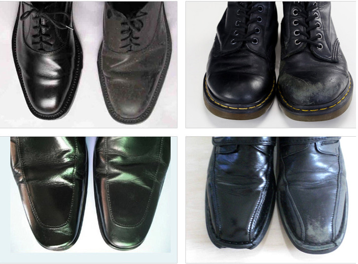 Business Travel Shoe Cleaning Accessories Instant Shoe Shine Sponge OEM