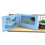 Fashionable Digital Lcd Video Business Cards 7 Inch Built - In Speaker
