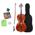 China Hand Made Professional Wholesale Glossy Varnishing 4/4 Cello The panels