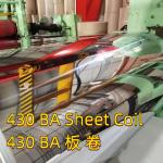 Cold Rolled SUS 430 1Cr17 Stainless Steel Sheet 1.4016 Metal Sheet 0.5-3.0mm 2B