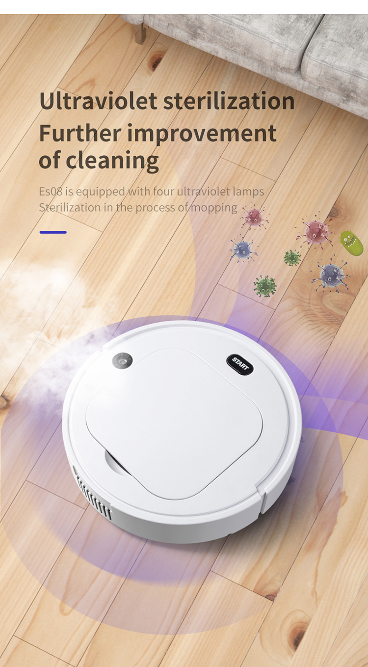 90Min 120m2 Robot Vacuum For Carpet Intelligent Home Appliances