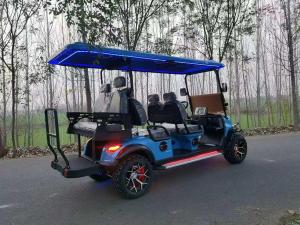 Wholesale 72 Volt Cheap Modern Electric Legal Street Custom Off Road Golf Cart Lithium 6 People Buggy Vehicles For Sale from china suppliers