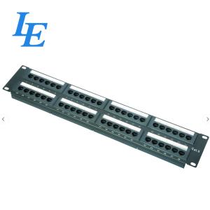 Wholesale 19 Inch Rackmount Cat5e 110 Style Patch Panel from china suppliers