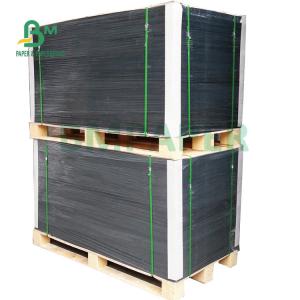 Wholesale 300gsm 350gsm Uniform Black Paper For Hang Tags 70 X 100cm High Rigidity from china suppliers