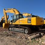 45 Ton Heavy Equippment Machine Used Komatsu PC450-7 Backhoe Excavator