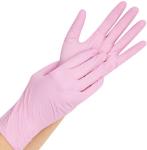 Class I Pink Disposable Medical Nitrile Glove AQL1.5
