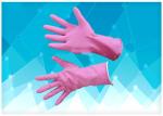 Anti Virus Surgical Hand Gloves , Disposable Rubber Gloves Oil Resistance