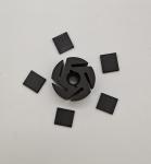 High Density Graphite Degassing Rotor For Automative Industrial Parts