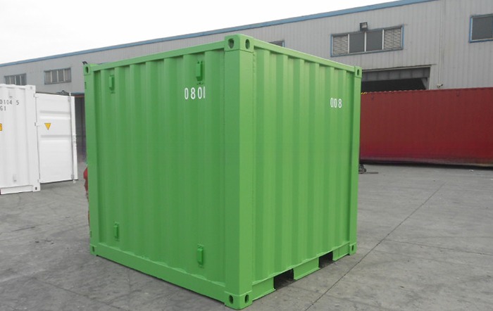 9.95CBM Capacity Customized 8ft 8 Foot Mini Shipping Container Whole Sale Dry Steel Container in Tianjin Shanghai Qingdao