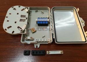Wholesale 4 Core Optical Fiber Distribution Box ABS Material from china suppliers