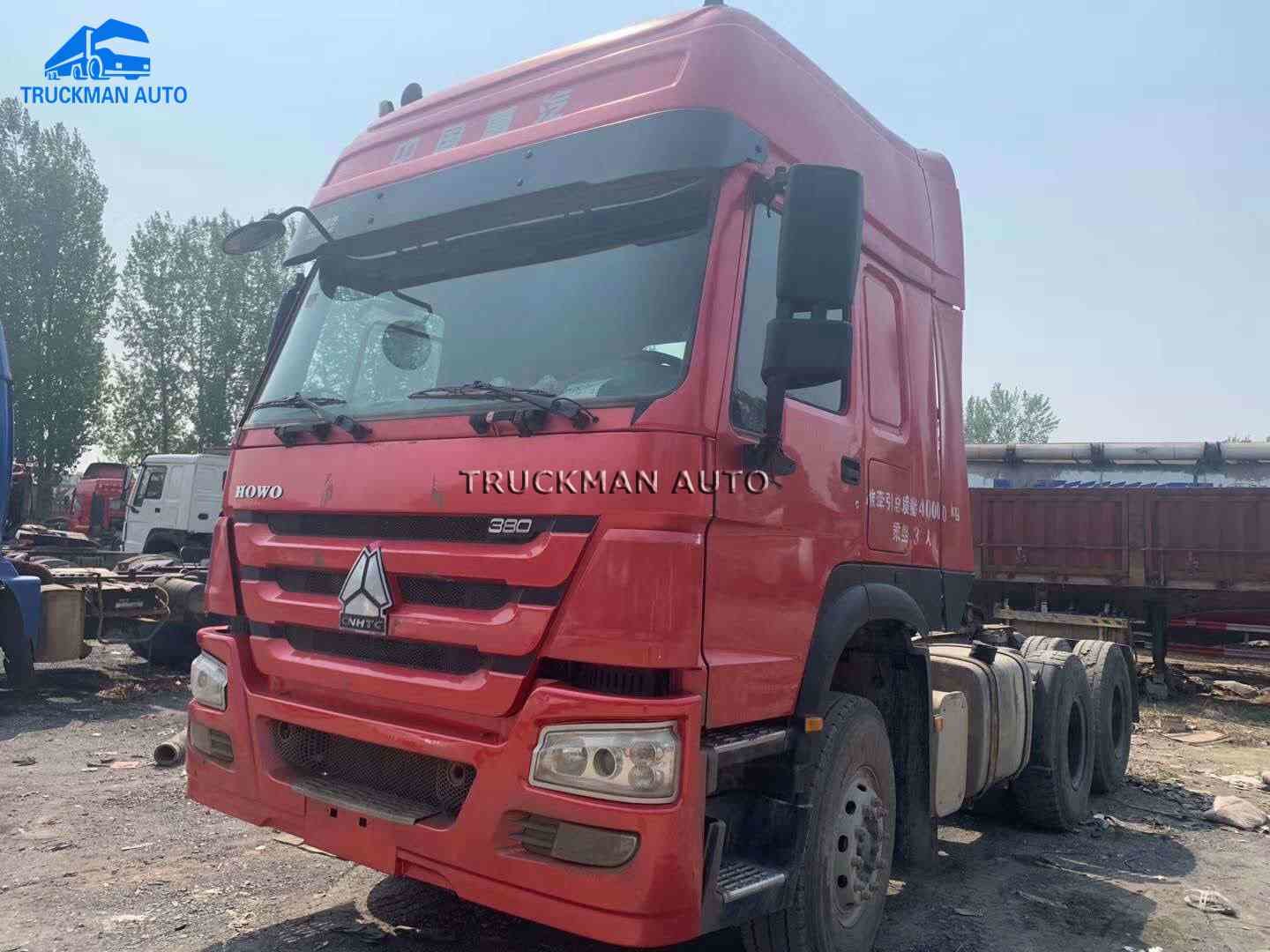 102km / H SINOTRUCK HOWO Used Tractor Truck