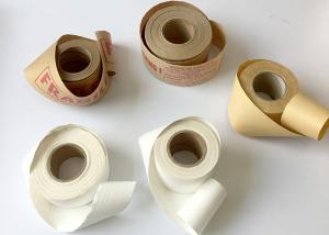 Wholesale Reinforced Printed Gummed Non Distortion Brown Kraft Paper for packing from china suppliers