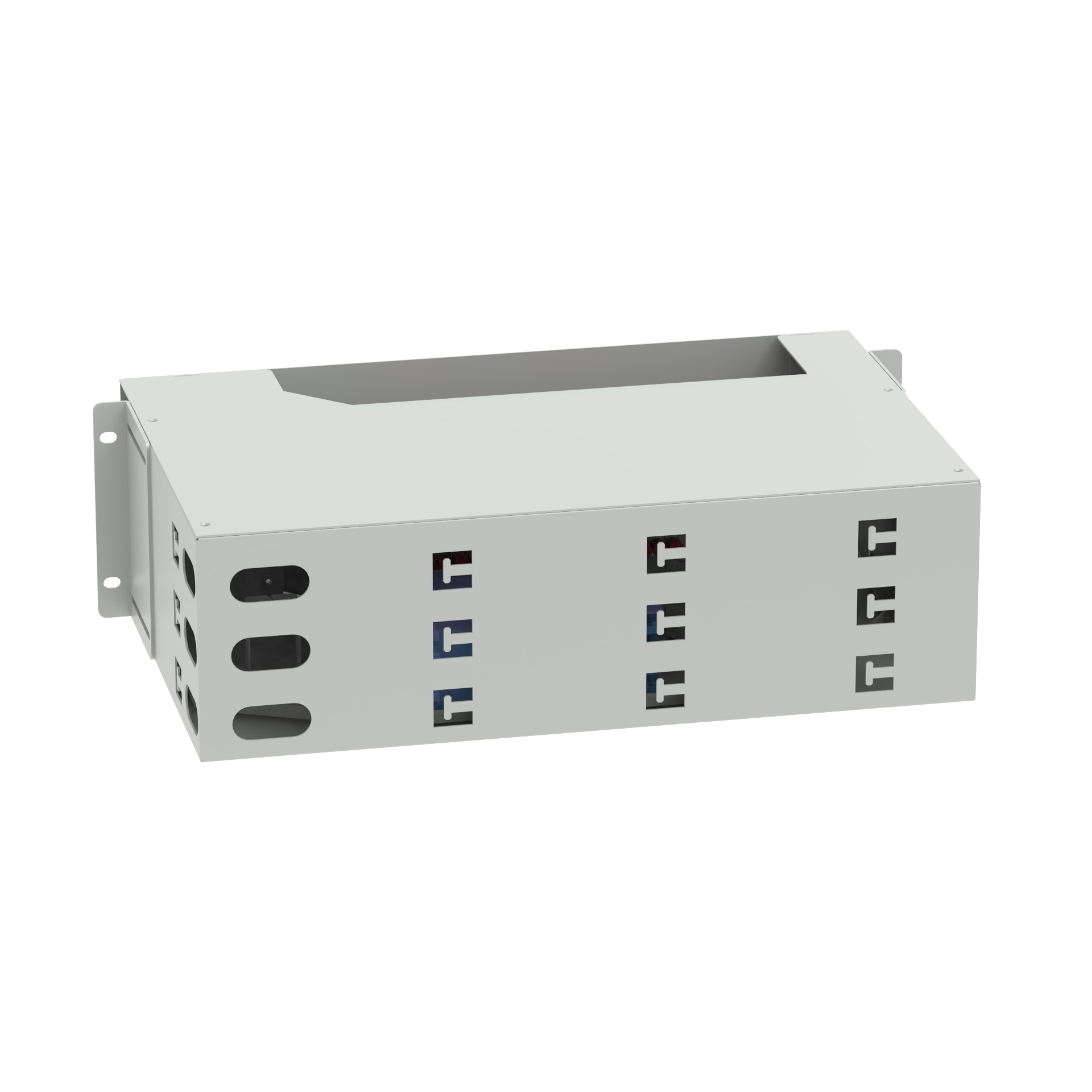FTTX 19 Inch Optical Distribution Frame with Swing Patch Panel SC UPC Type ODN Network