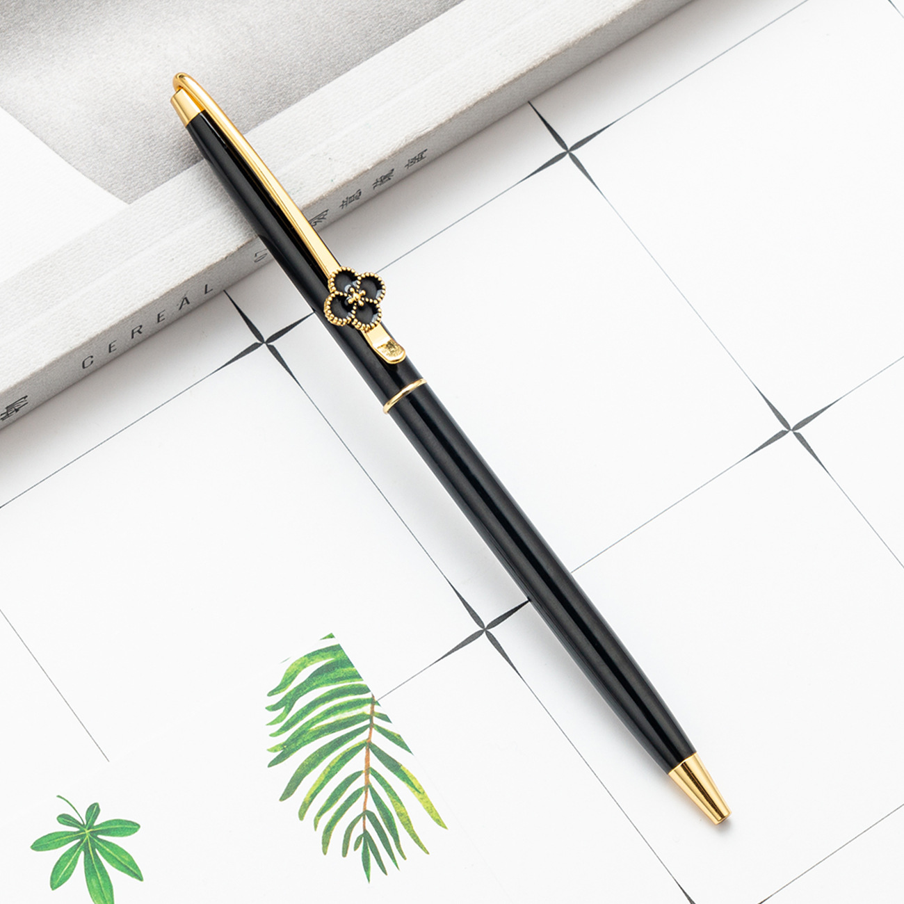 Crystal Ball Point Pen 0.7MM Gel Pen Cute Design Stationery with 240M Writing Length