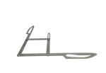 Non-Toxic Stainless Steel Flexible Eyebrow Microblading Tool Golden Ratio / Mean