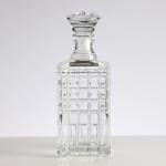 500ml 750ml Clear Glass Bottle for Whisky Brandy Vodka High End Luxury Cork