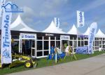 Customized Color&Size Outdoor Summer White Pvc Aluminum Alloy Event Wedding