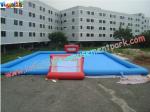 Durable Inflatable Sports Games , Soapy Water Football Field