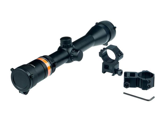 Battery Powered Side Focus Scope 4 - 16X Magnification Range 1 / 4 MOA Resettable Windage