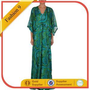 Wholesale Muslim Chiffon Caftan Dress from china suppliers