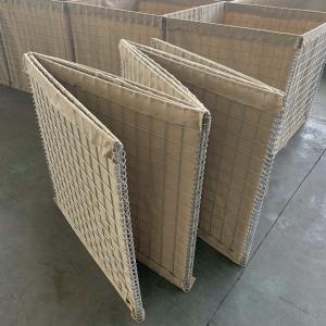 Wholesale Welded Type Square Hole Gabion Defensive Barrier from china suppliers