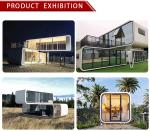 Outdoor Camping Prefab House Shed with Sandwich Panel and Luxury Villa Design