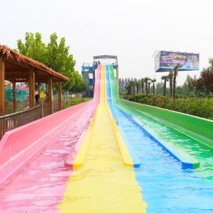 Wholesale Outdoor Playground Rainbow Water Slide Child Friendly Humanization Design from china suppliers