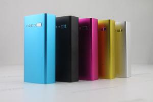 Wholesale New Metal Power Bank Portable Mobile Charger 8000mAh from china suppliers