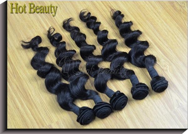 Unprocessed 5A Virgin Malaysian Hair Natural Wave With Natural Color