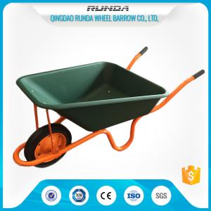 Wholesale PP Tray WB3800 Heavy Duty Wheelbarrow 60L Water Capacity Stable Reduce Shaking from china suppliers