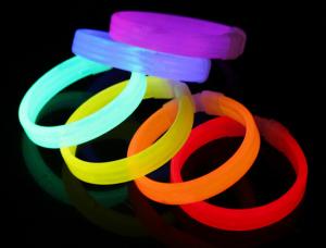 Wholesale Sanlian fluorescent bracelets glow concert activity props from china suppliers