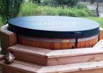 Custom Made In Ground Spa Covers Insulation Mildewproof Vinyl Materials