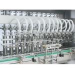 Oil Liquid Piston Filler 3000BPH Piston Liquid Filling Machine SS304