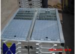 Hot Dip Galvanized Pig Farm Equipment Iron / Steel Farm Gates Anti Corrosion